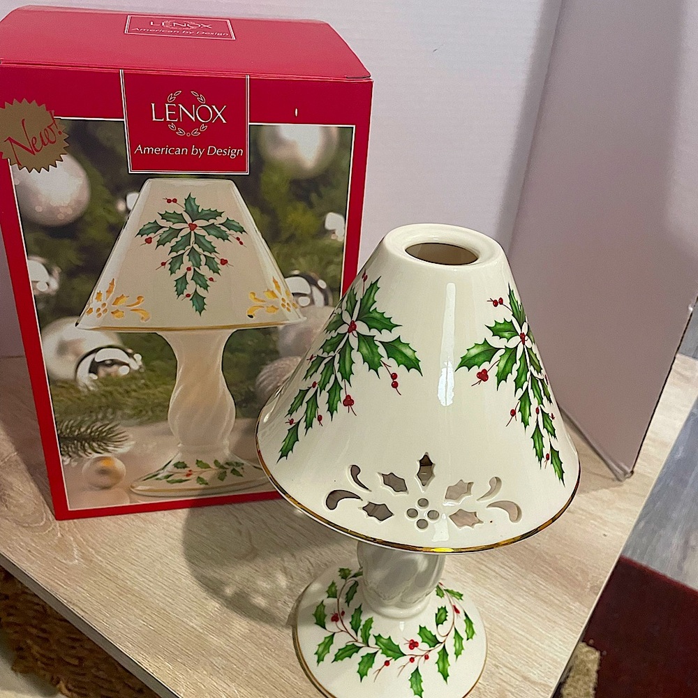 Lenox Holiday Candle Lamp
